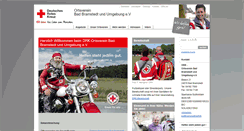 Desktop Screenshot of drk-badbramstedt.de