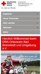 Mobile Screenshot of drk-badbramstedt.de
